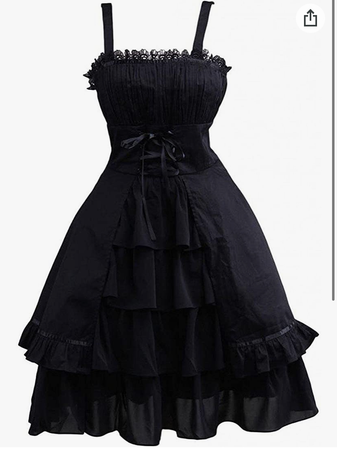 emo dress goth