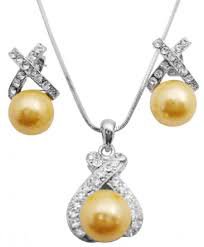 yellow pearls jewelry sets - Google Search