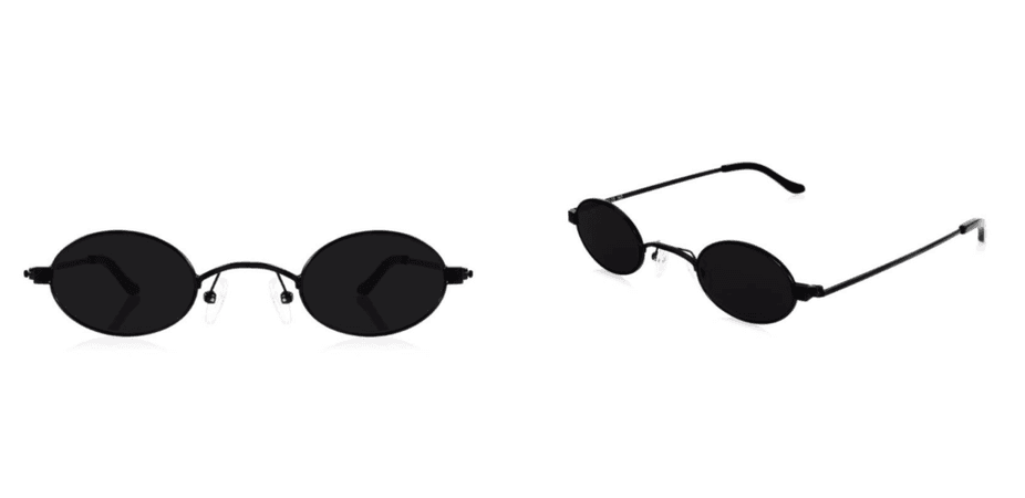 tiny black sunglasses