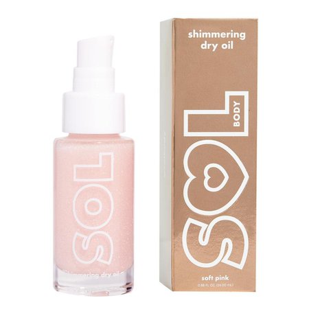 Soft Pink Shimmer Dry Body Oil | ColourPop