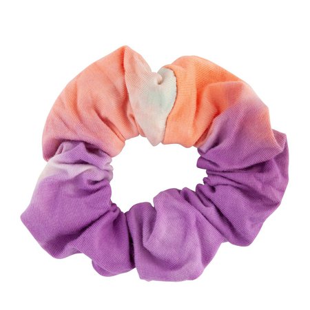 scrunchie orange purple