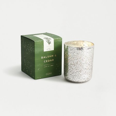J.Crew: Illume Small Luxe Sanded Candle In Balsam And Cedar Scent