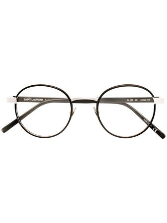 Saint Laurent Eyewear round frame glasses - FARFETCH