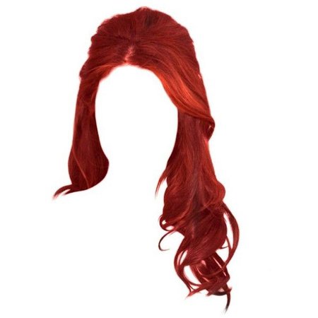 Red-orange hair