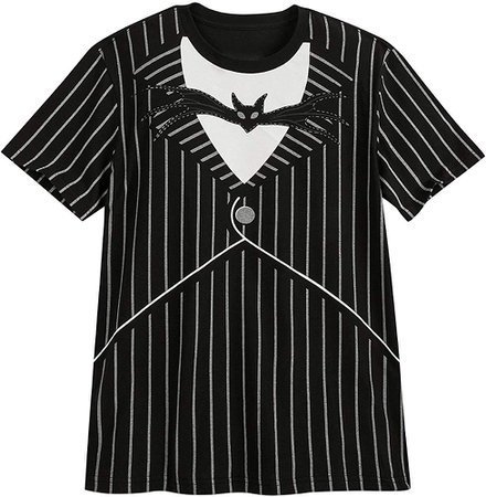 Amazon.com: Disney Jack Skellington Costume T-Shirt for Men Size Mens S Multi: Clothing