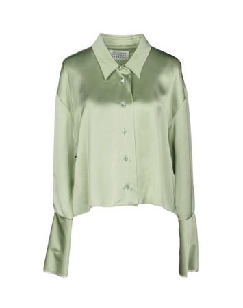 Maison Margiela Solid Color Shirts & Blouses - Women Maison Margiela Solid Color Shirts & Blouses online on YOOX United States - 38683361MJ