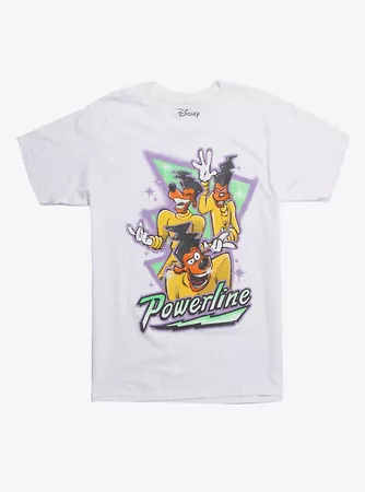 Disney A Goofy Movie Powerline Airbrushed T-Shirt