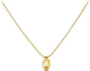 CRB7224584 - Cactus de Cartier Necklace - Yellow gold, diamonds - Cartier