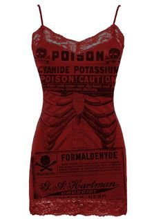 poison dress