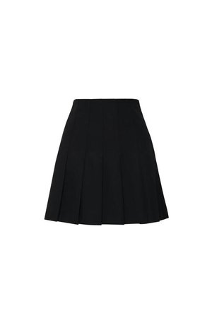 Light Wool Pleated Mini Skirt – Alessandra Rich