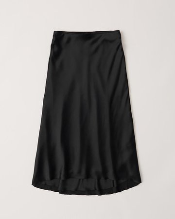 Womens High-Low Midi Skirt | Womens Bottoms | Abercrombie.com