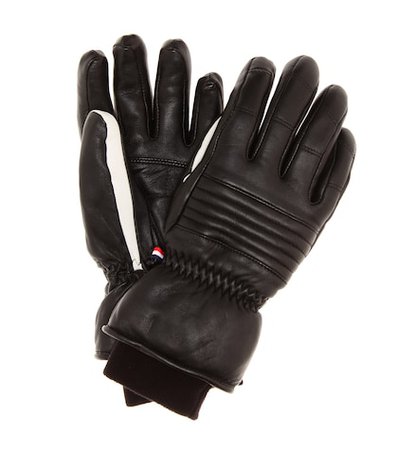 Aksel leather ski gloves