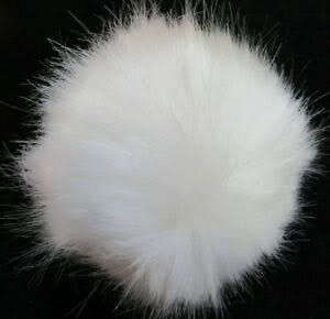 white puff ball