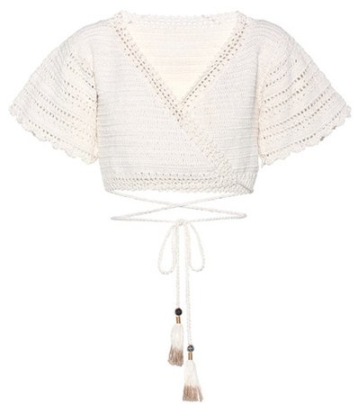 Amira crochet cotton top