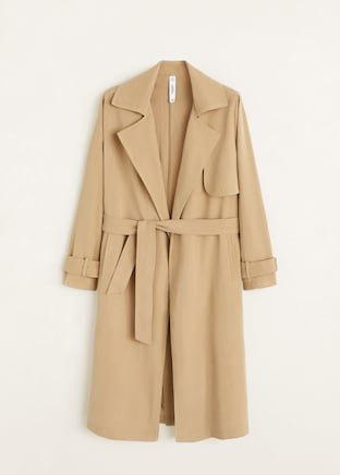 Classic trench with bows - Women | Mango USA