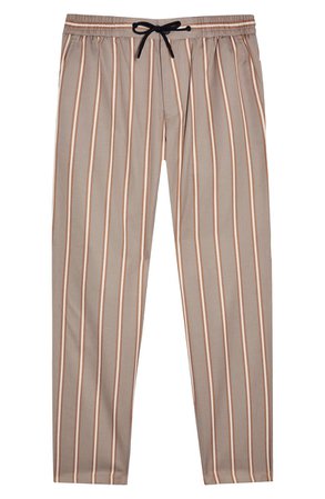 Topshop Whyatt Slim Fit Stripe Trousers | Nordstrom