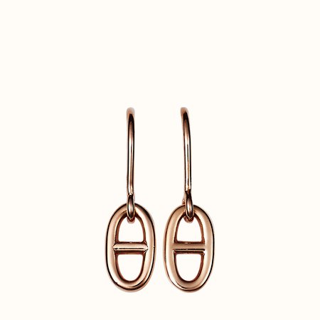 Ronde earrings, mini model, Hermès