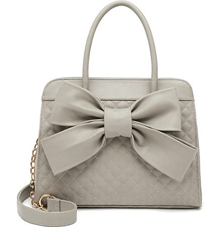 Amazon.com: SCARLETON Handbags for Women, Purses for Women, Purse with Bow, Satchel Handbags for Women, Satchel Bag for Women, H104803N - Grey : Clothing, Shoes & Jewelry