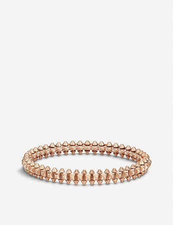 CARTIER - Clash de Cartier 18ct pink-gold bracelet | Selfridges.com