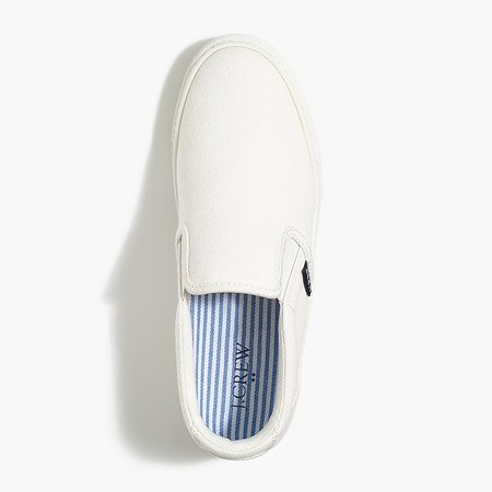 J.Crew Factory: Road Trip Canvas Slip-on Sneakers For Women