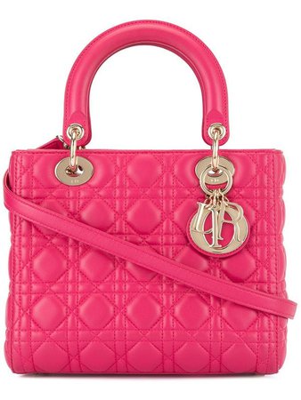 Christian Dior Pre-Owned Lady Dior Cannage 2way Hand Bag $4,931 - Buy Online VINTAGE - Quick Shipping, Price