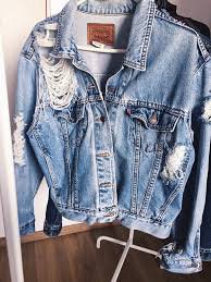 oversized ripped jean jacket - Google Search