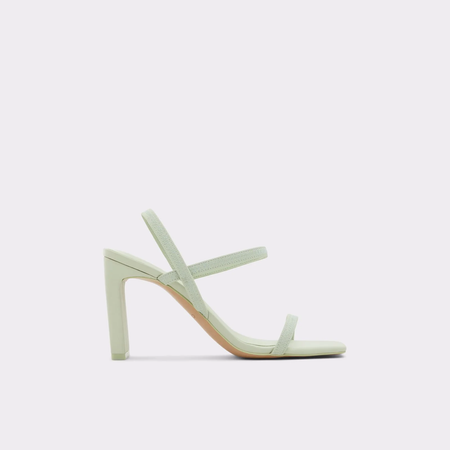 pale green heels