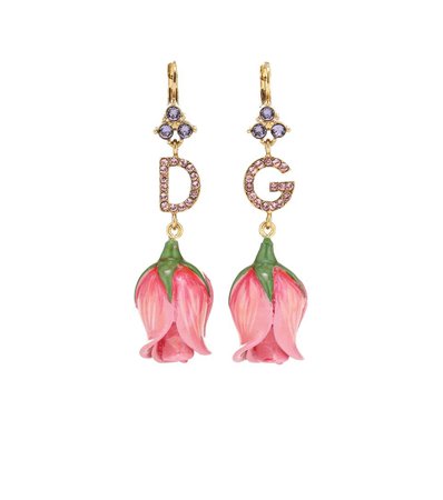Orecchini Dg Con Cristalli - Dolce & Gabbana | Mytheresa