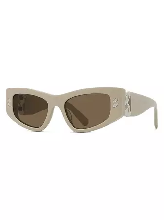 Shop Stella McCartney Falabella 52MM Cat-Eye Sunglasses | Saks Fifth Avenue