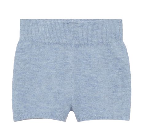 Mango Blue Knit Shorts