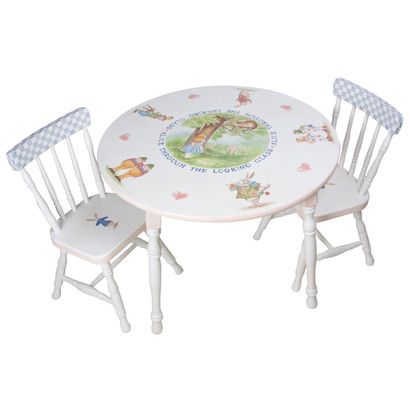 Alice in Wonderland Play Table and Chairs - AFK Furniture