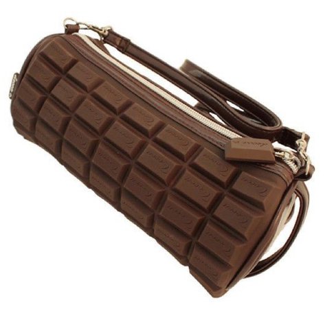 kitsch brown chocolate bag