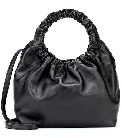 Double Circle Small leather tote