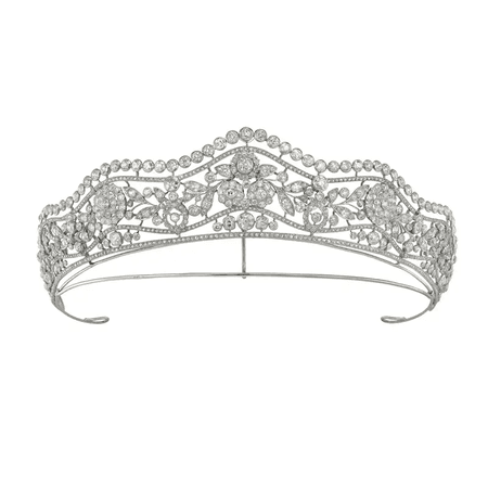 1910 Belle Époque Diamond Tiara