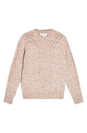 Topshop Pointelle Sweater | Nordstrom