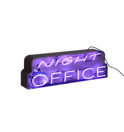 ‘Night Office’ Neon Sign | Rejuvenation
