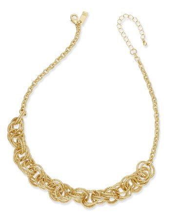 INC International Concepts INC Multi-Ring Statement Necklace, Created for Macy's & Reviews - Necklaces - Jewelry & Watches - Macy's