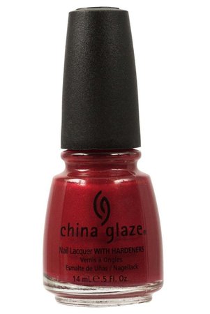 China Glaze Nail Polish in Go Crazy Red