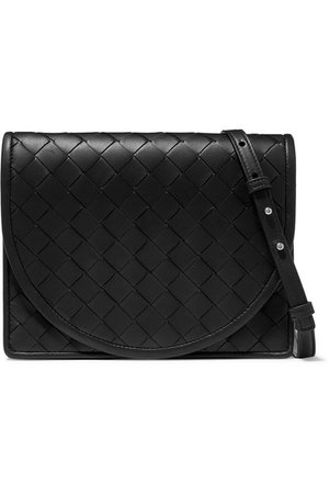 Bottega Veneta | Intrecciato leather shoulder bag | NET-A-PORTER.COM