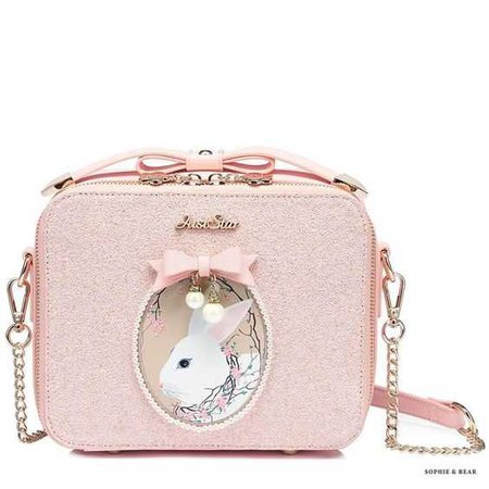 Alice - Pink Embroidered Bag