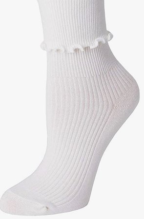 lettuce trim white socks