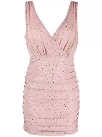 LIU JO glitter-detail Bodycon Dress - Farfetch