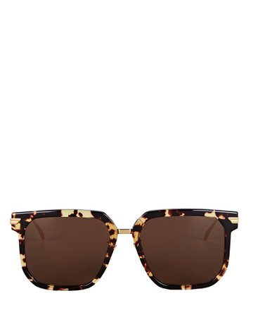 Bottega Veneta Square Sunglasses | INTERMIX®