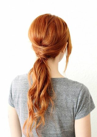 low ponytail ginger - Google Search