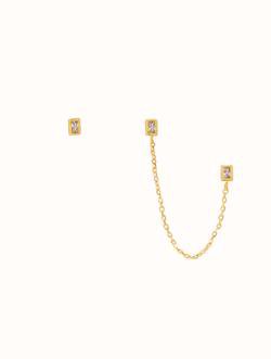 18K Gold Dipped Stud Chain Set – SP Inc.