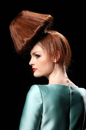 More Weird Runway Hair (This Time From Rome Fashion Week) | Glamour