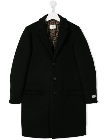 Fendi Kids Button-Up Coat | Farfetch.com