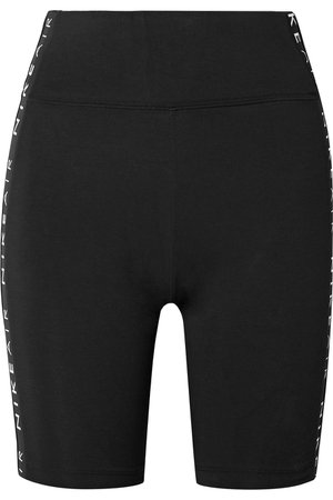 Nike | Air printed stretch cotton-blend shorts | NET-A-PORTER.COM