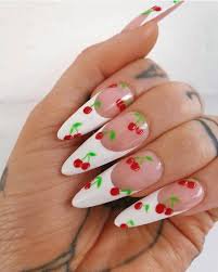 cherry nails - Google Search
