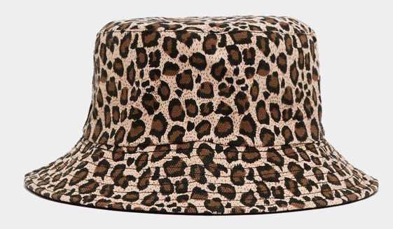 nasty gal leopard print bucket hat